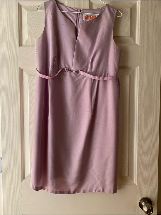 A Pea in the Pod Dresses & Skirts - A Pea in the Pod Lavender Sleeveless Sheath Dress-Maternity